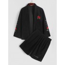 Corduroy Rose Print Japanese E...