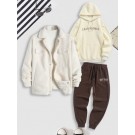 3Pcs Fluffy Polar Fleece Embro...