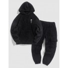 Fluffy Fleece Faux Fur Rose Em...